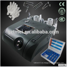 Limpiador de piel dermoabrasión de diamante ultrasónico martillo caliente y frío equipo de belleza facial TM-N96